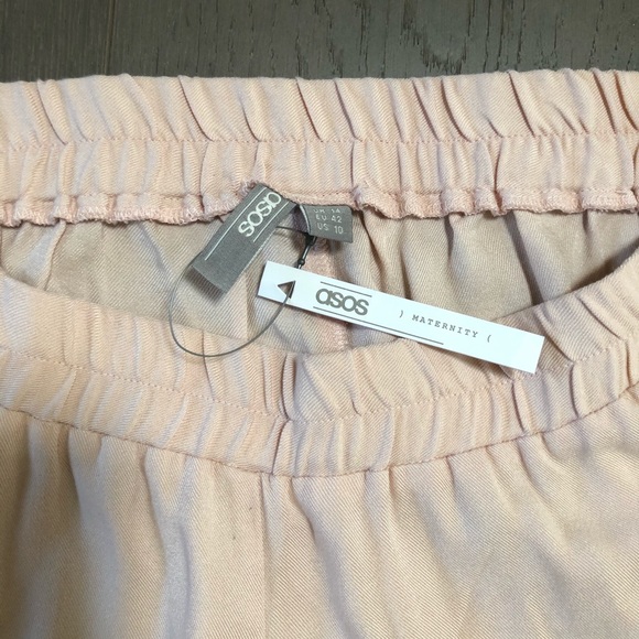 ASOS Maternity Tapered Blush Pants - Picture 3 of 6